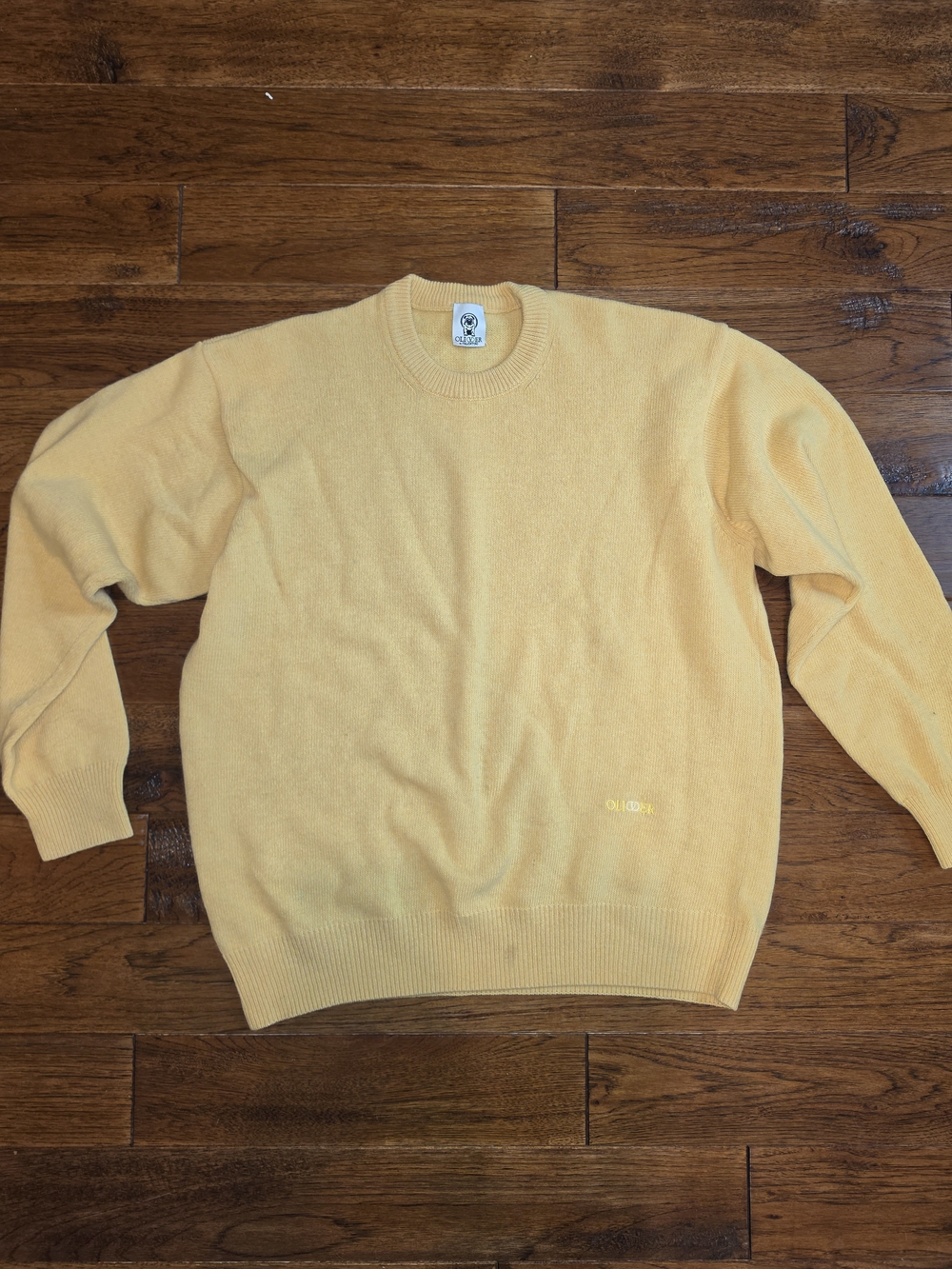 Valentino Yellow Crewneck Sweater